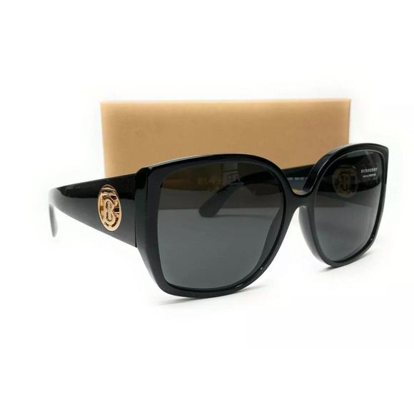 Burberry Women\'s Black and Grey Sunglasses!